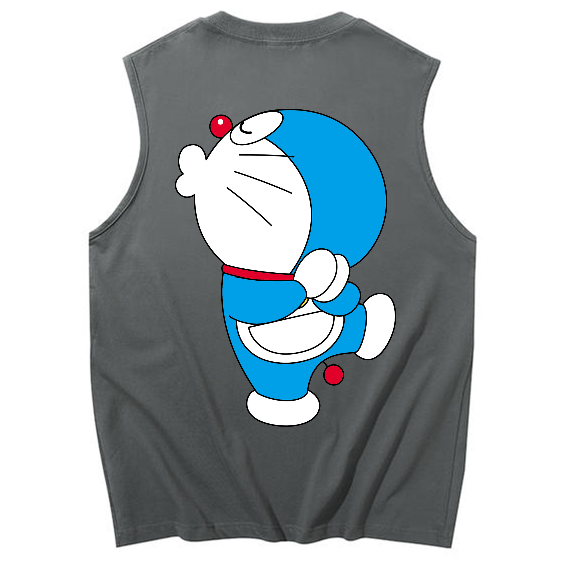 （画像用） ドラえもん Doraemon コットン100％タンクトップ（背面プリント）